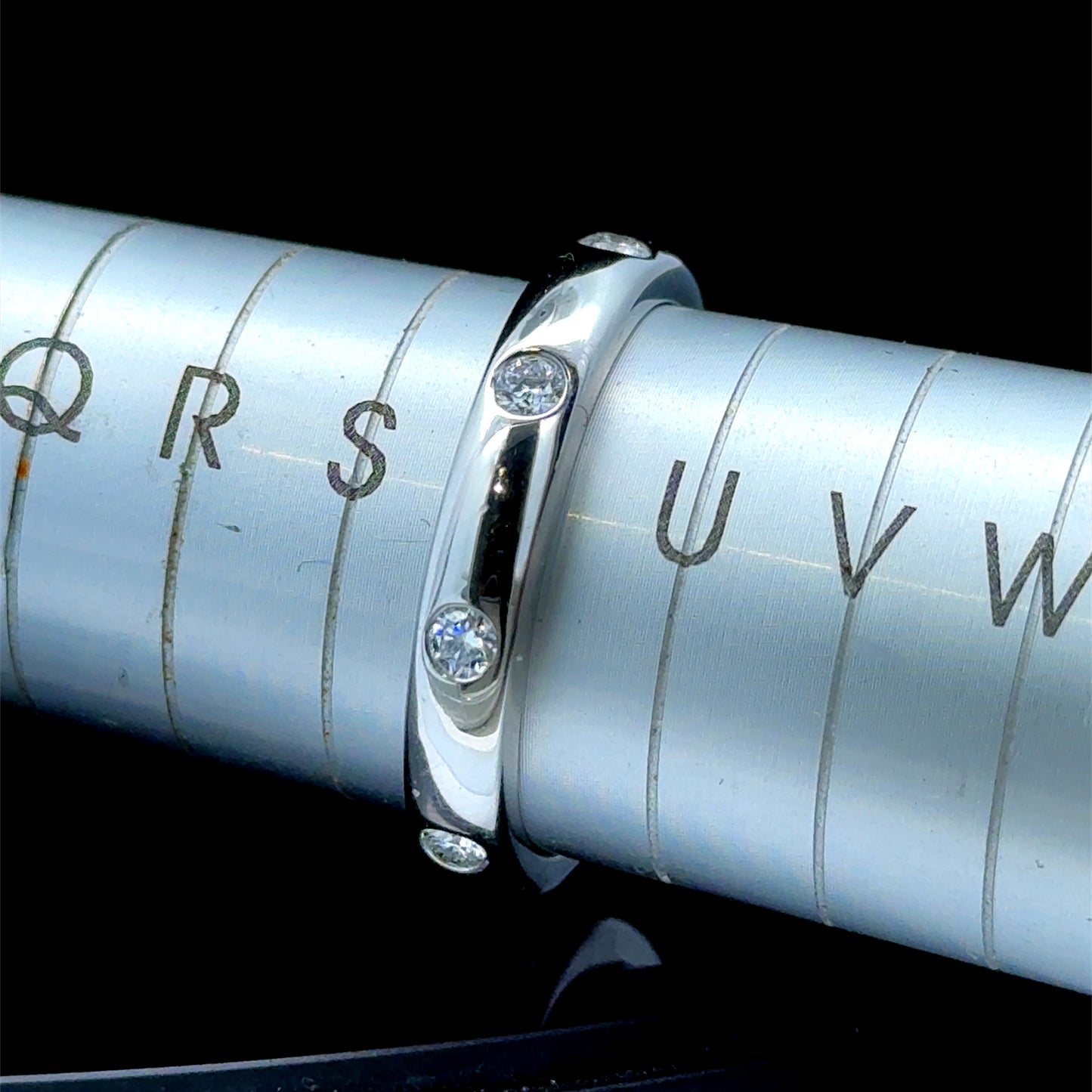Platinum Diamond Full Eternity Ring APPX 0.5 CTS CERTIFIED