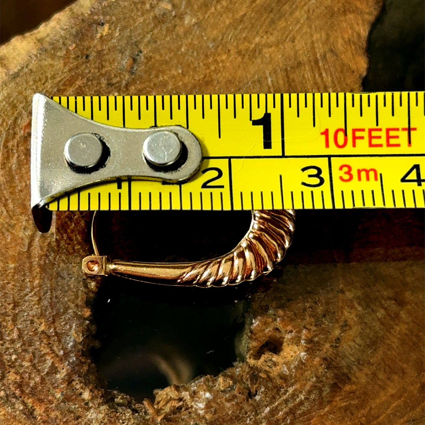 9K Yellow Gold Hoops
