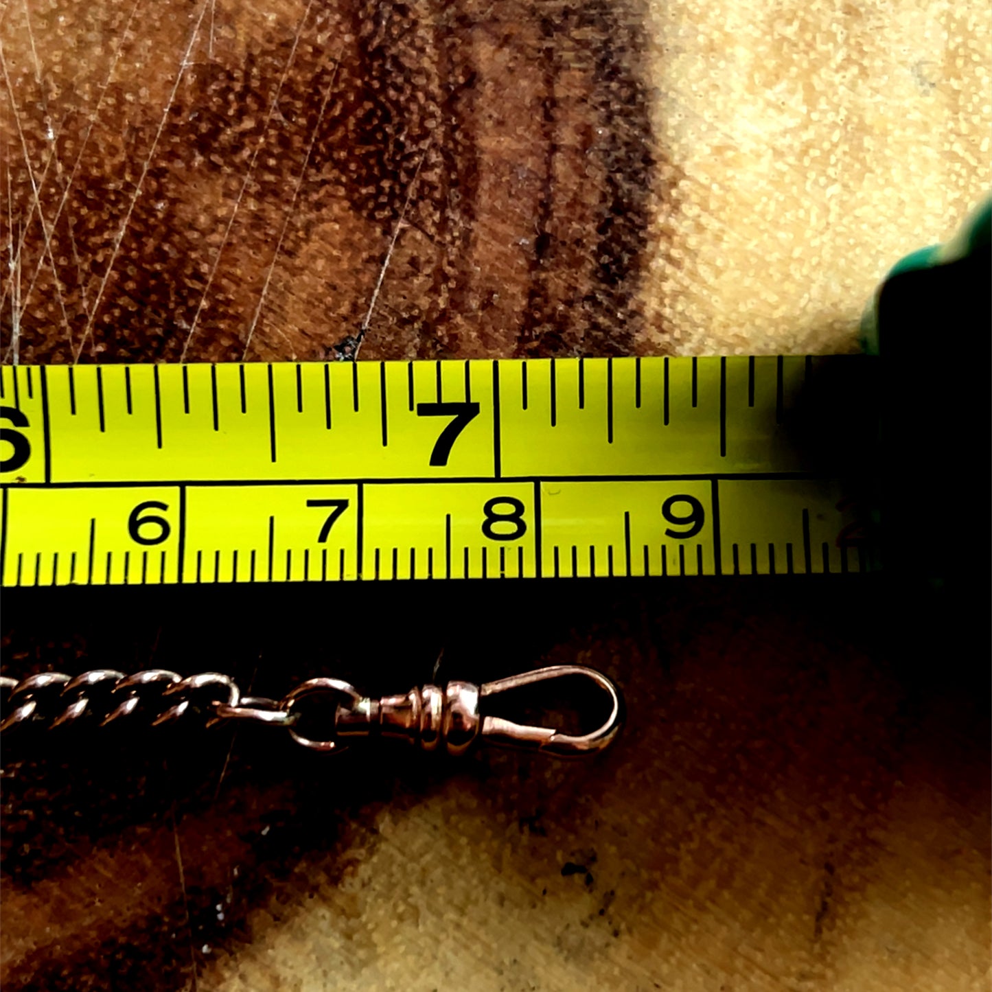 9K Rose Gold Victorian Albert Bracelet