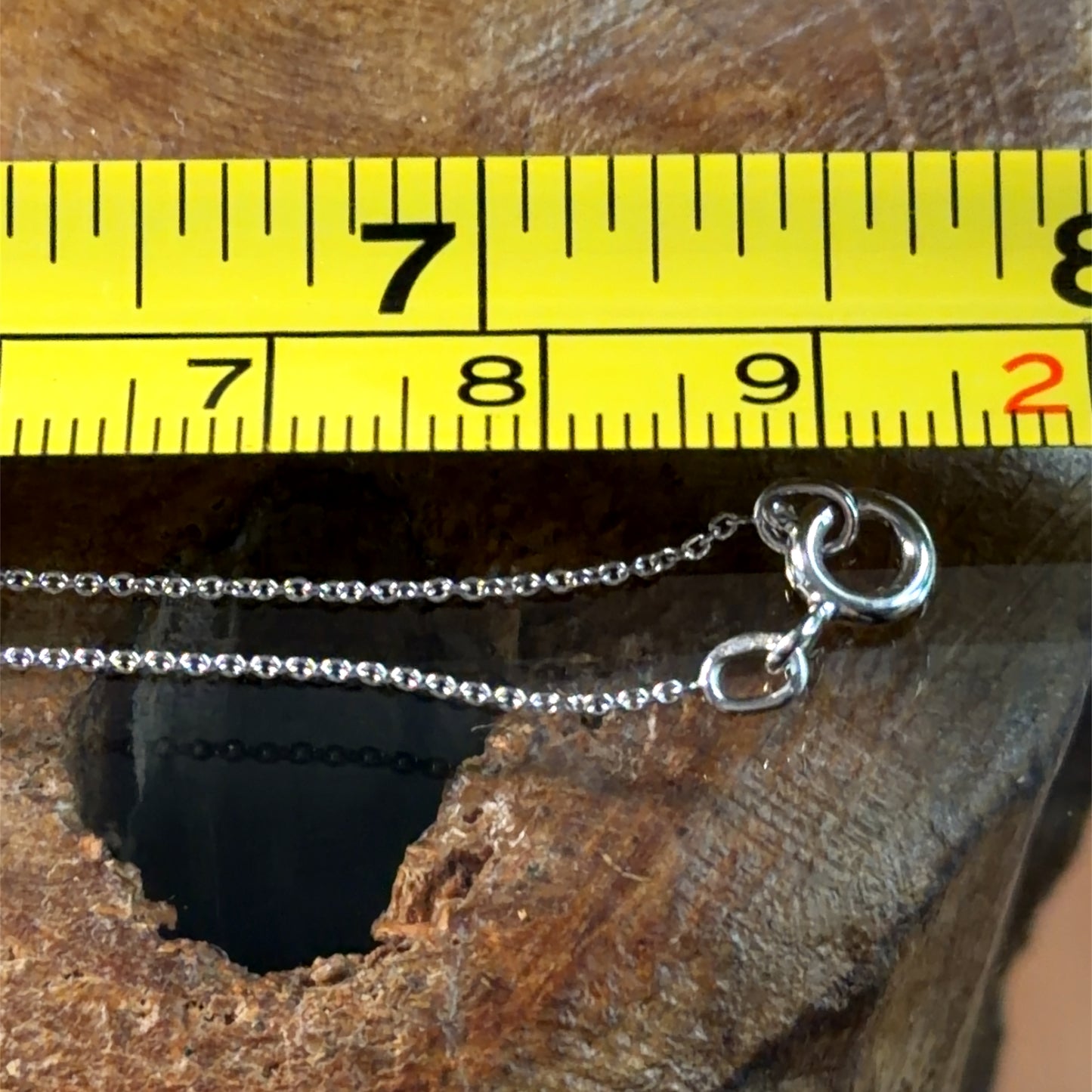 18K White Gold Diamond Pendant APPX 0.7 CTS