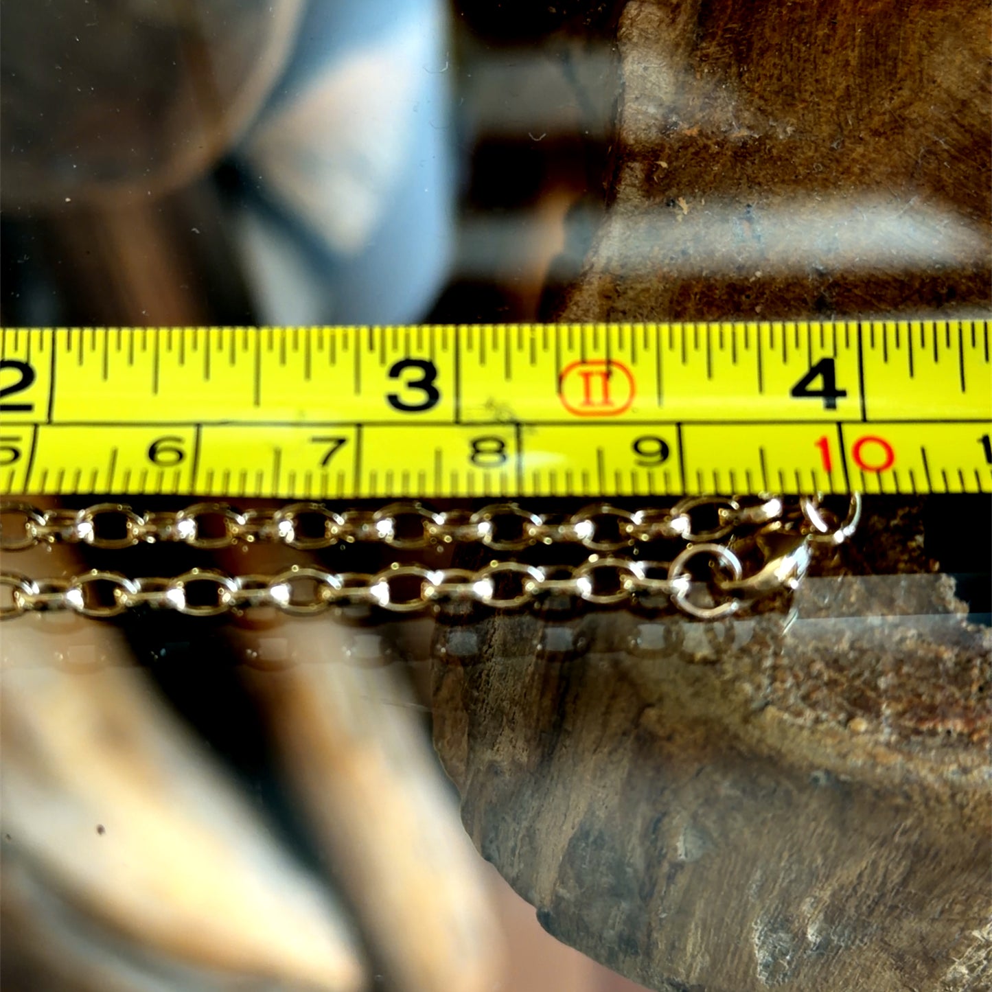 9K Yellow Gold Belcher Bracelet