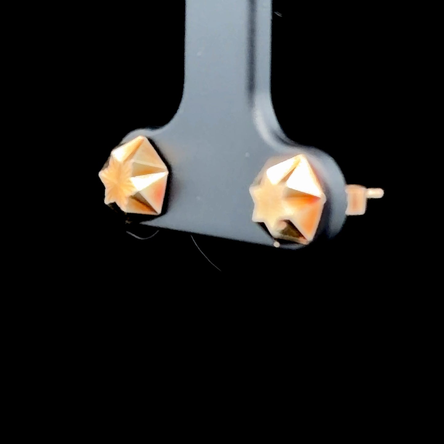 9k Yellow Gold Studs