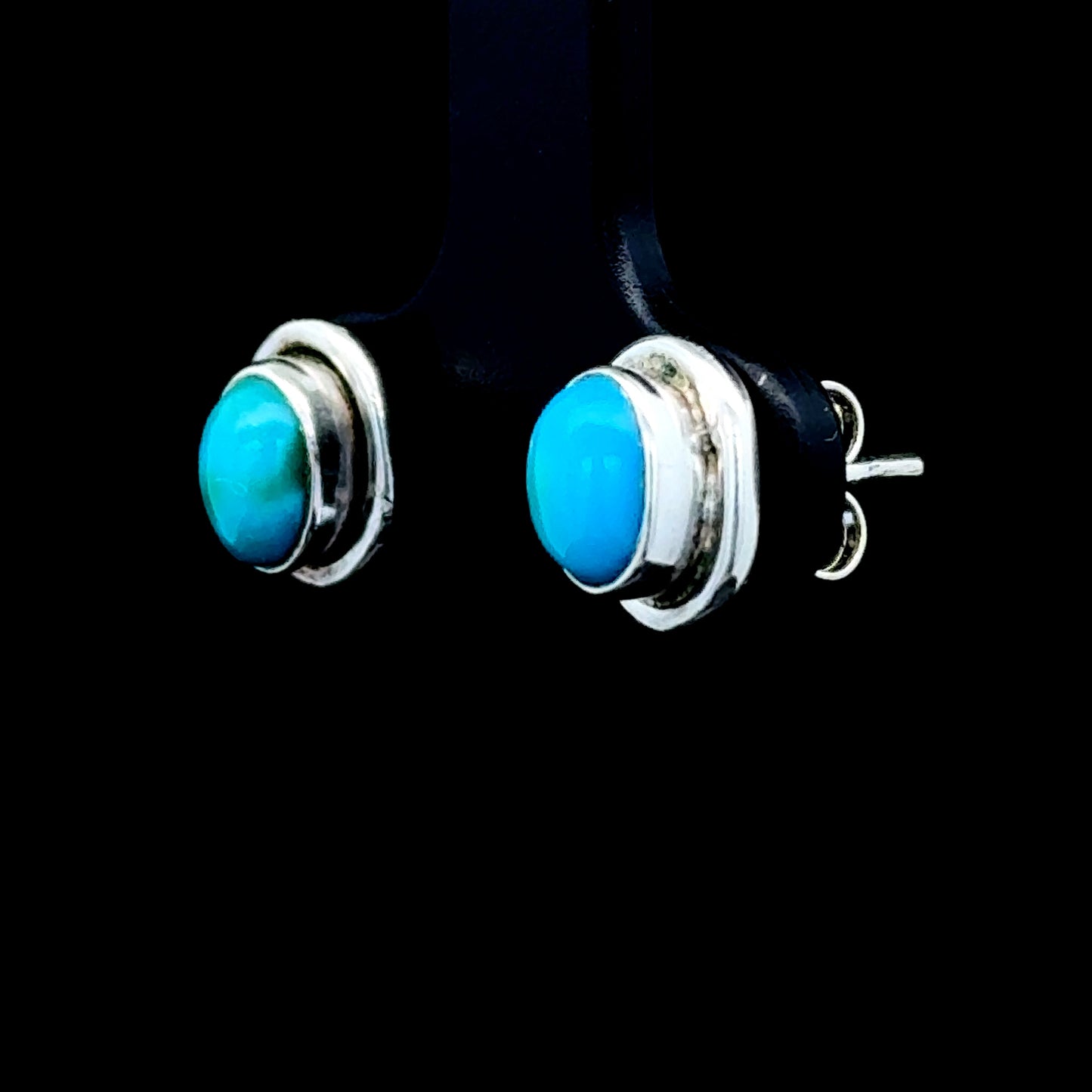 Silver Turquoise Studs