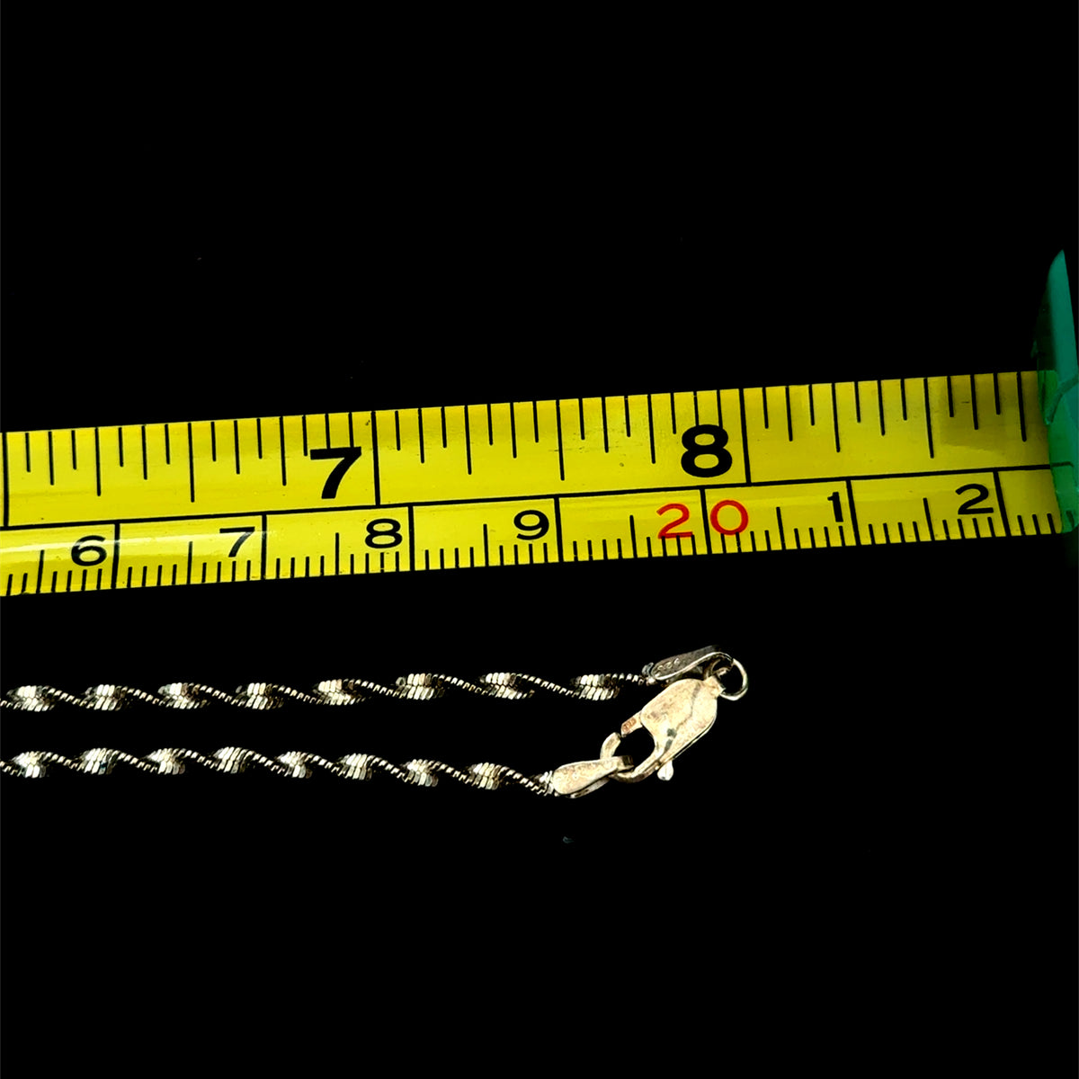 Silver Twist Chain