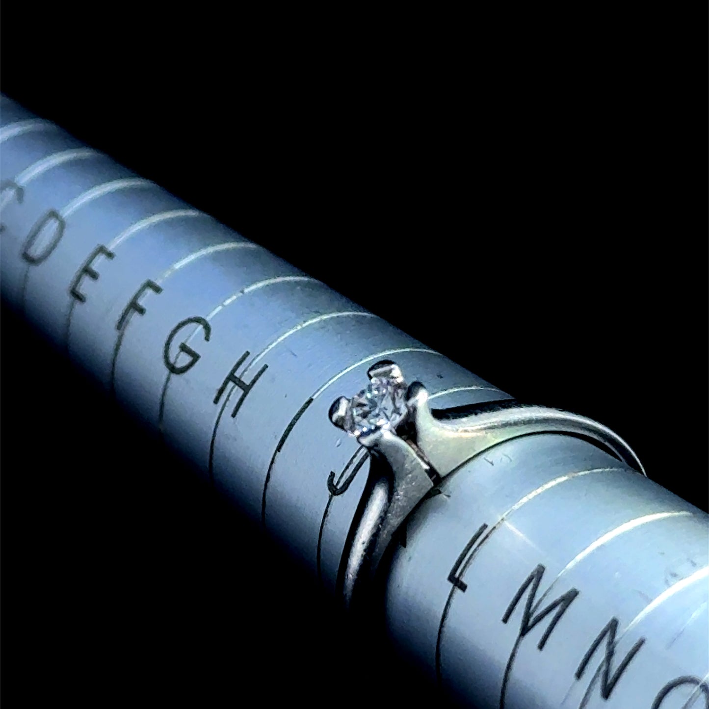 Platinum Diamond Solitaire Ring