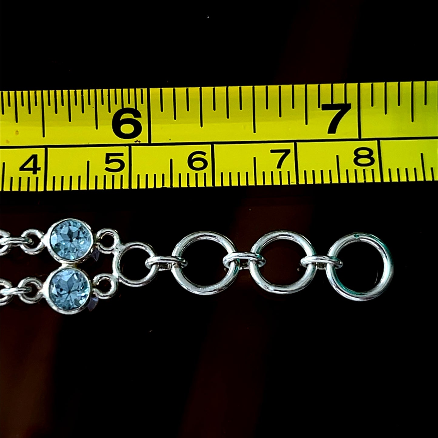 Silver Multistone Bracelet