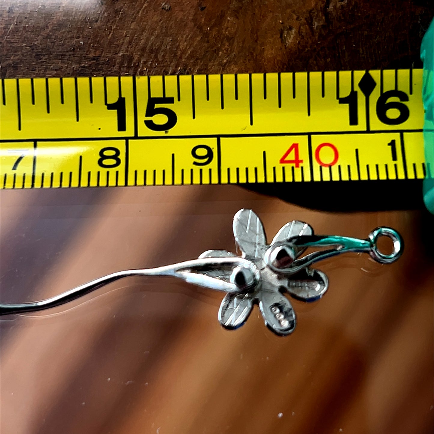 Linda MacDonald Silver Daisy Necklace