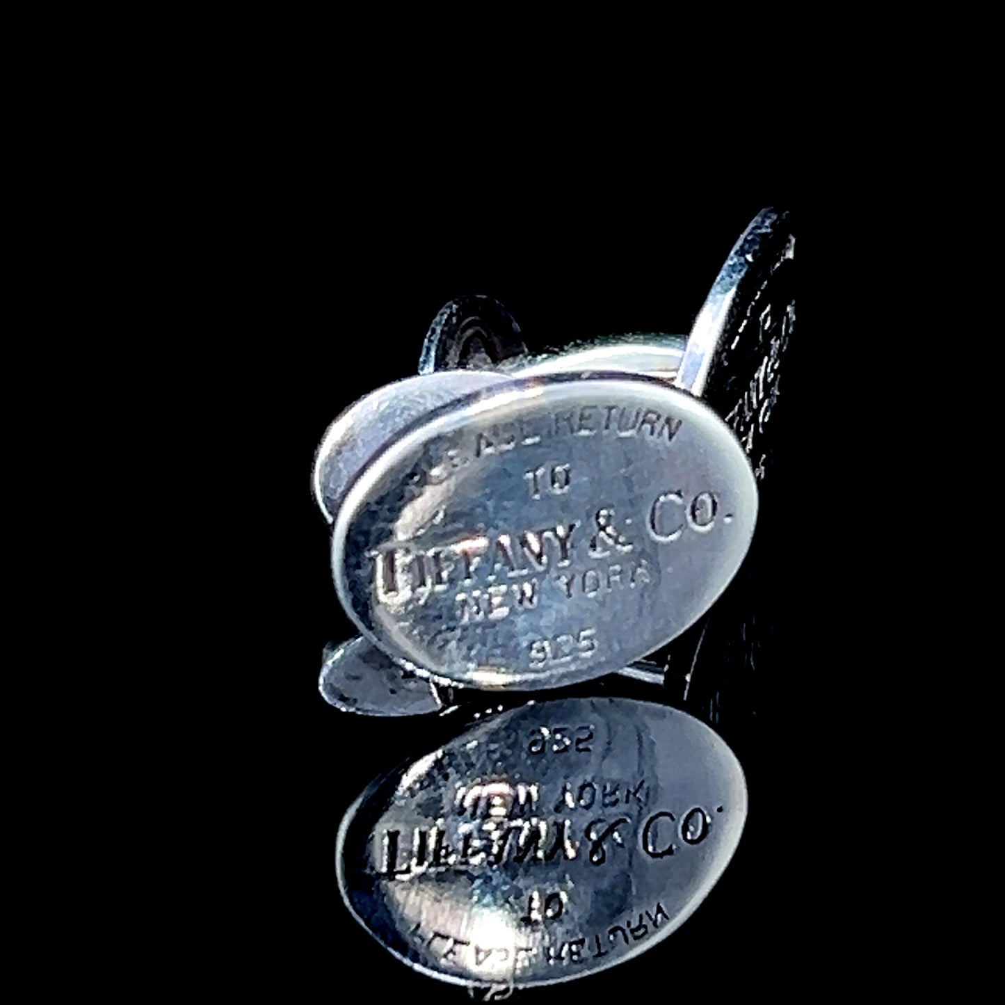 Return To Tiffany & Co. Silver Cufflinks