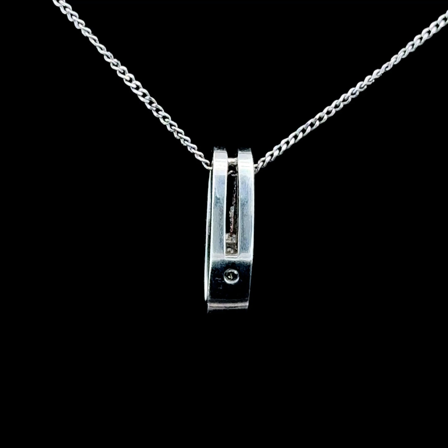 Silver & Diamond Pendant only