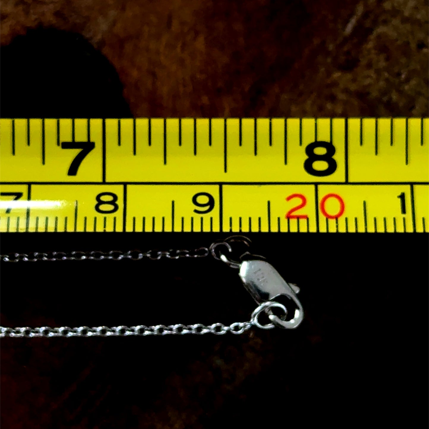 18K White Gold Oval Diamond Pendant & Line Earring Set