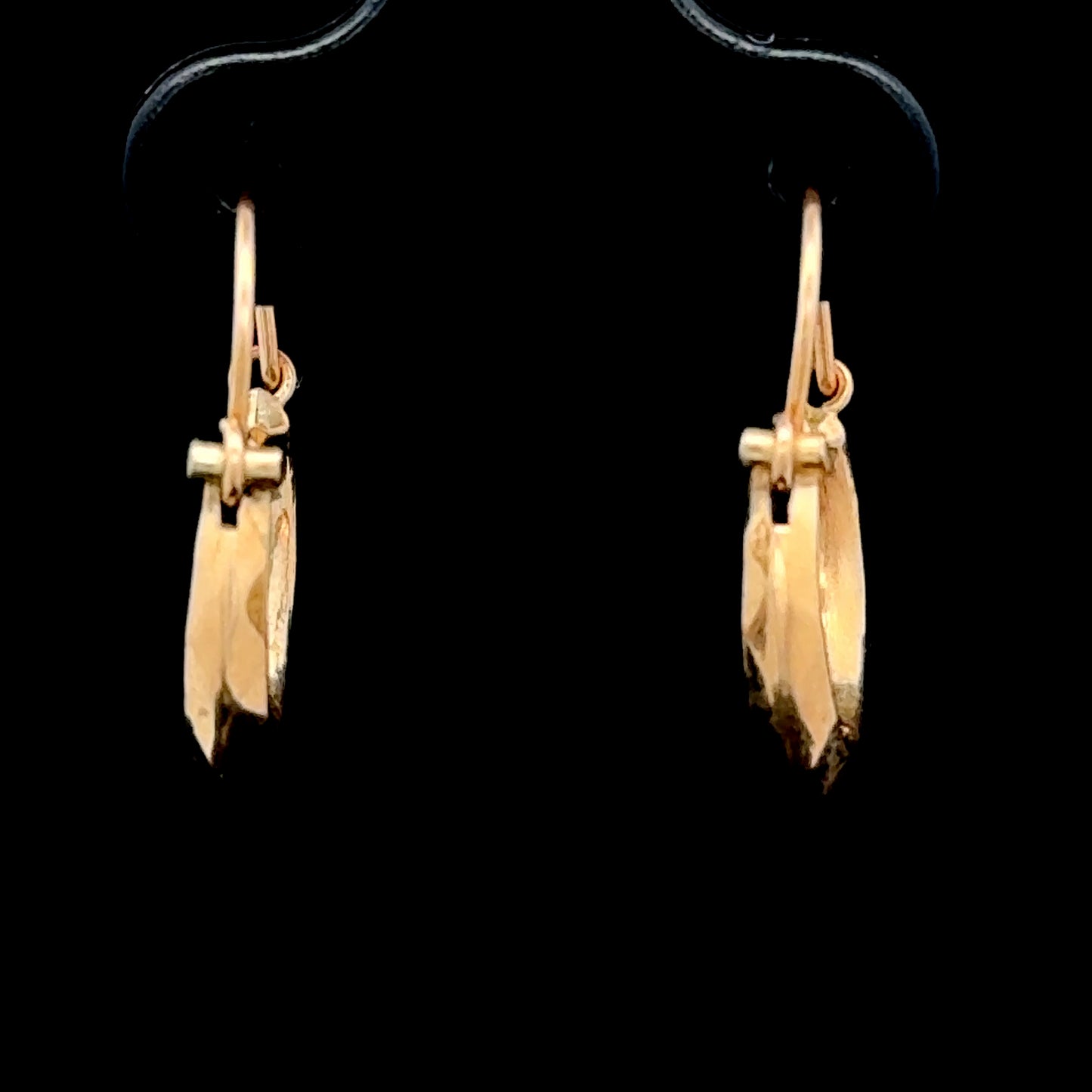 9K Yellow Gold Hoops