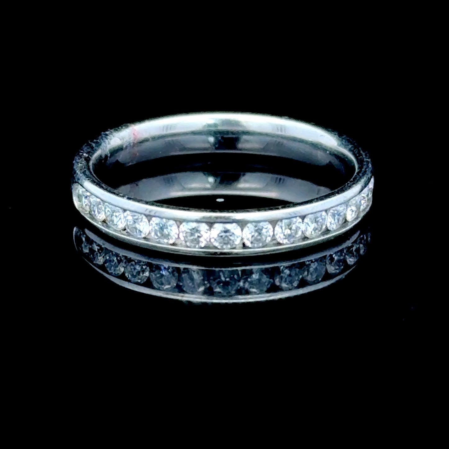 Platinum Diamond Eternity Band APPX 0.5 CTS