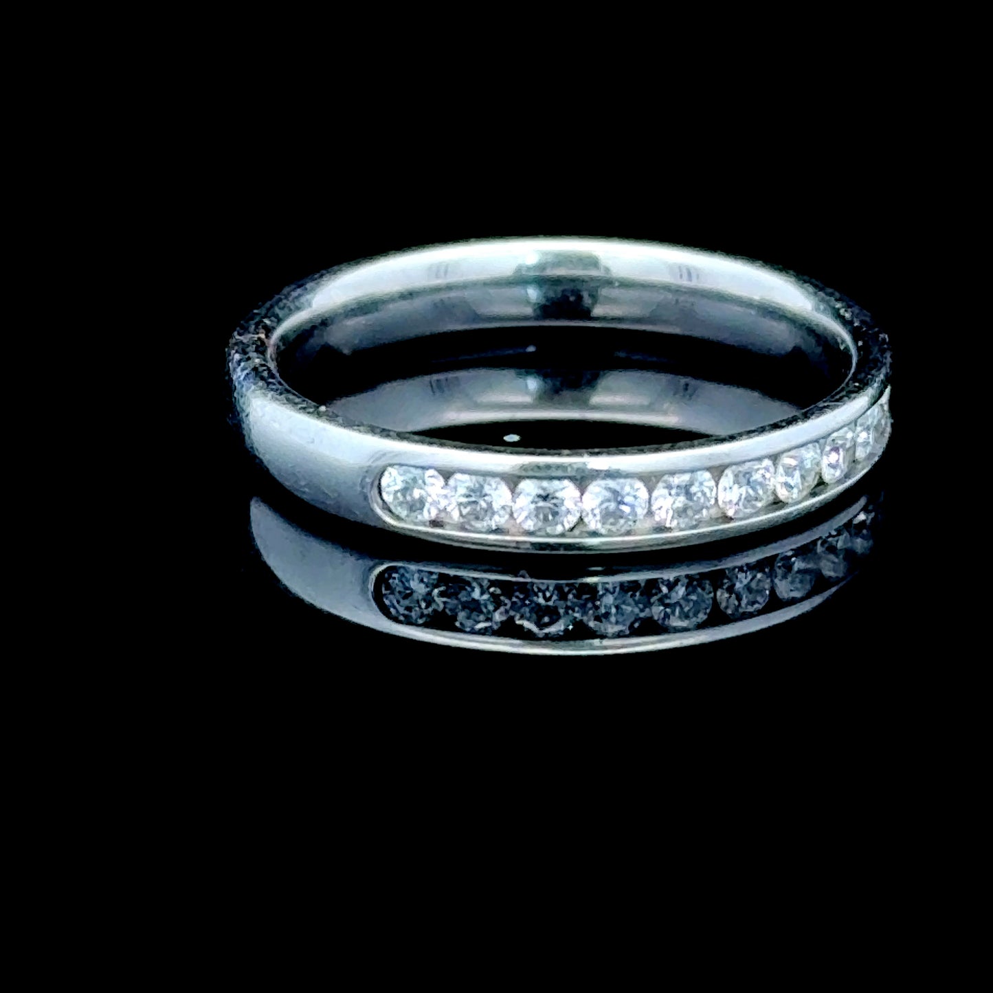 Platinum Diamond Eternity Band APPX 0.5 CTS