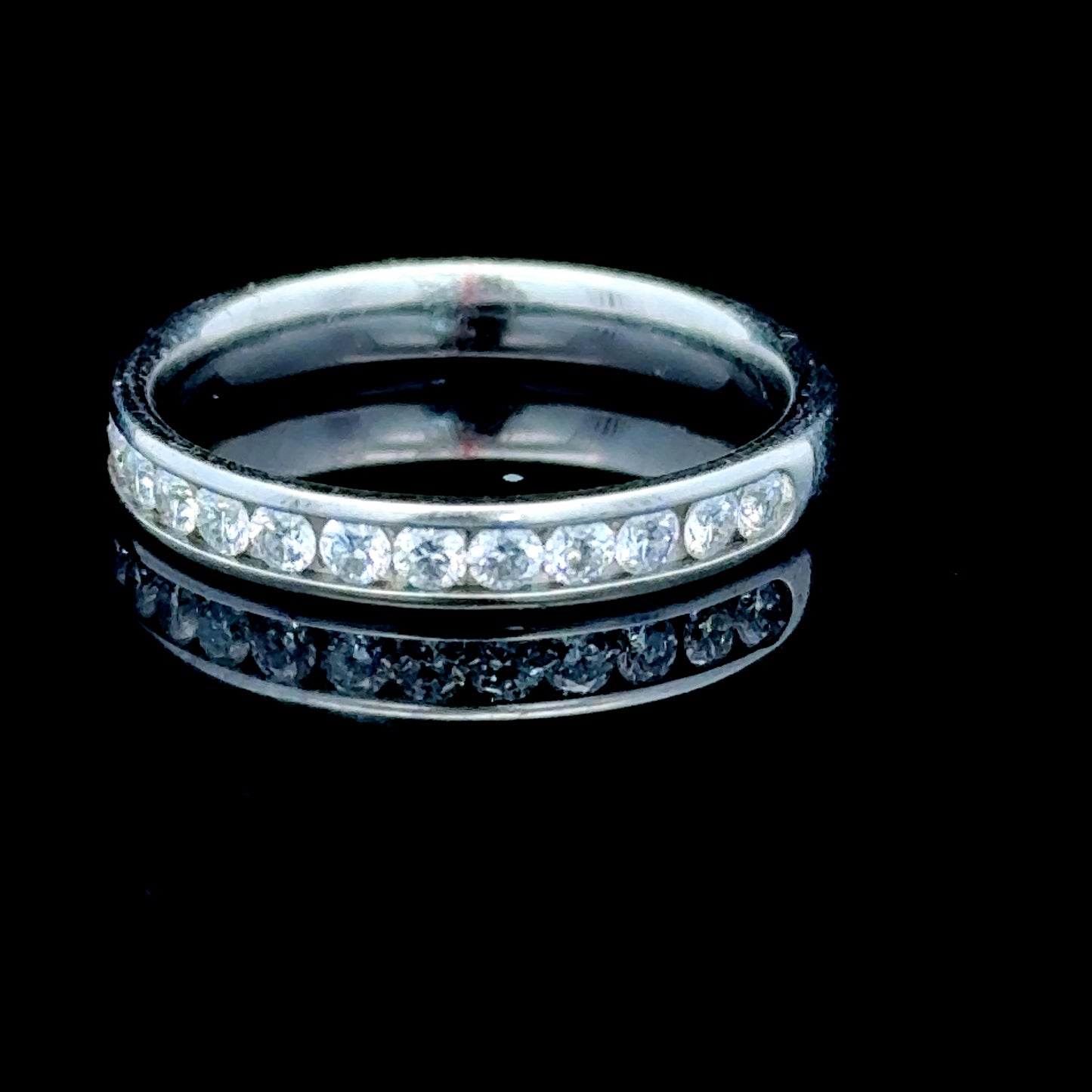 Platinum Diamond Eternity Band APPX 0.5 CTS