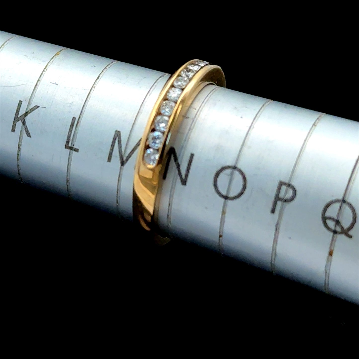 Yellow Gold Diamond Band Ring