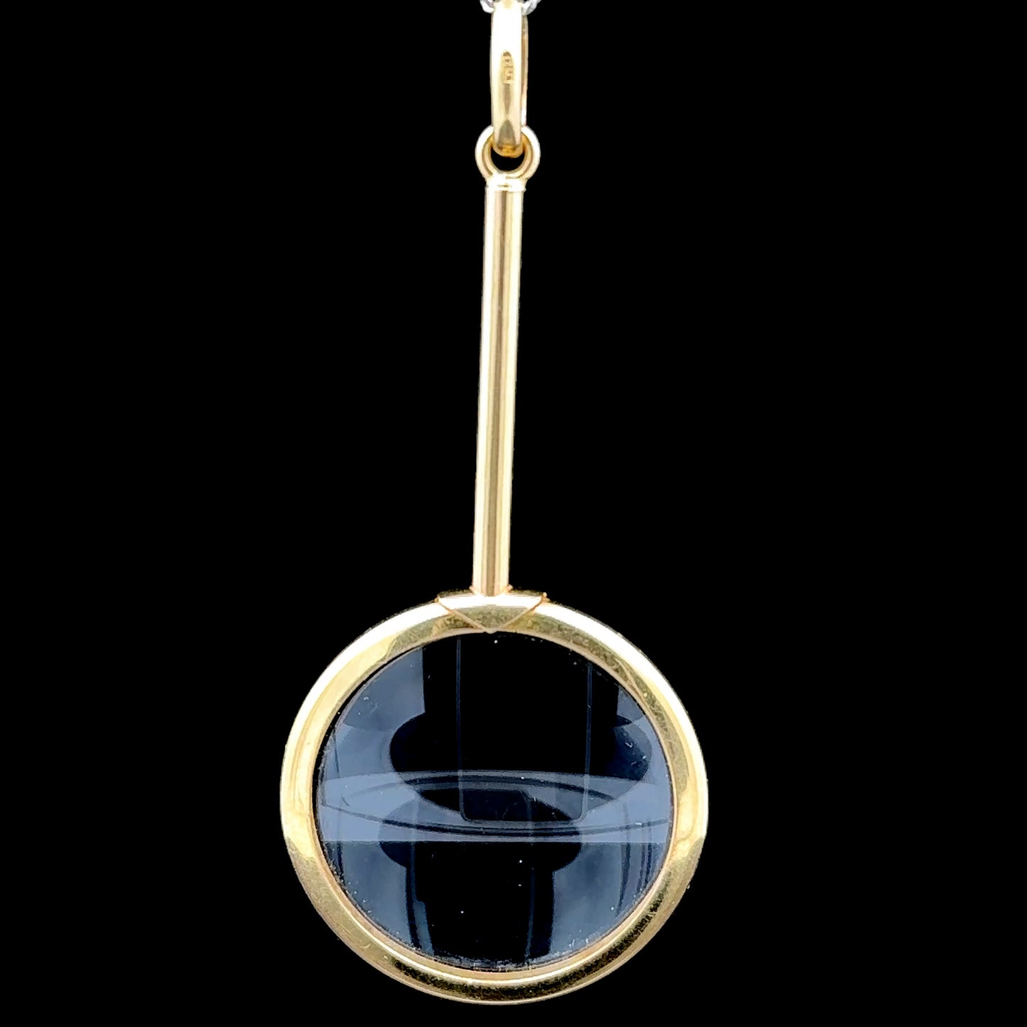 18K Yellow Gold Magnifying Loop