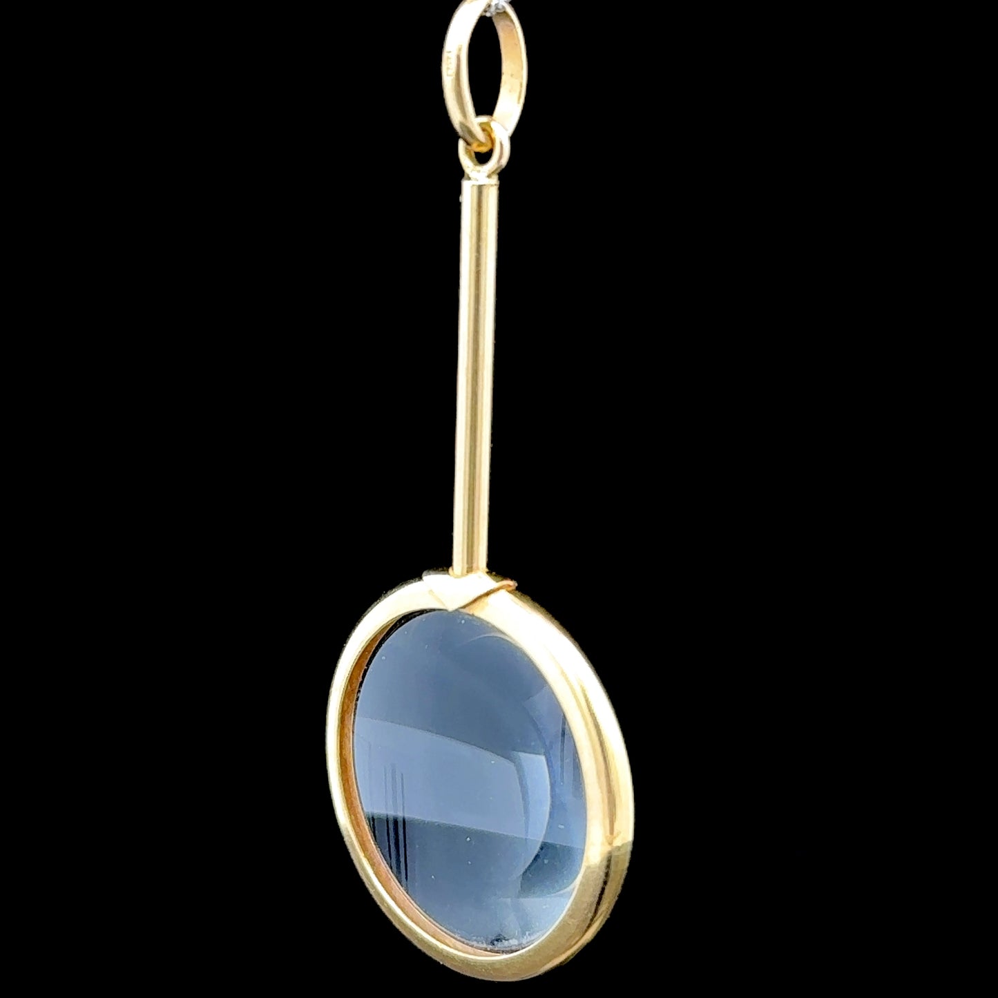 18K Yellow Gold Magnifying Loop