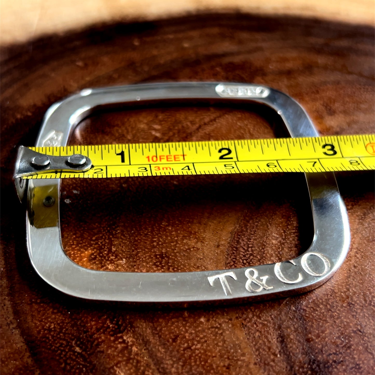 Tiffany & Co Silver Square Bangle
