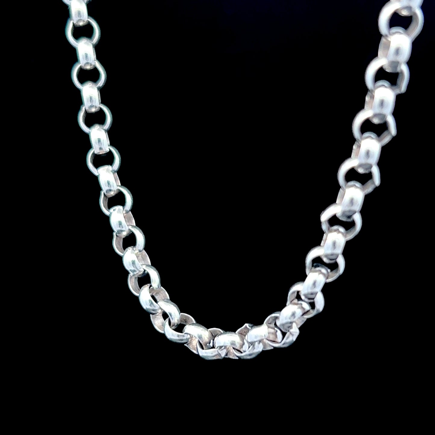 Silver Belcher Chain