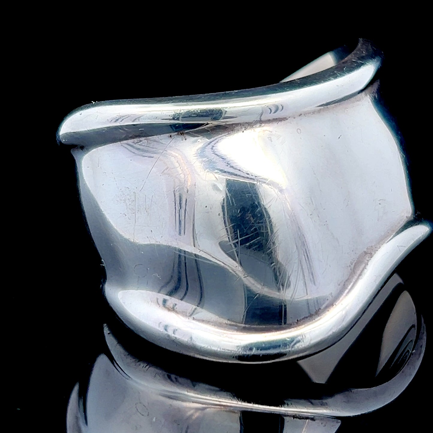 Tiffany & Co Elsa Peretti Small Bone Cuff In Sterling Silver
