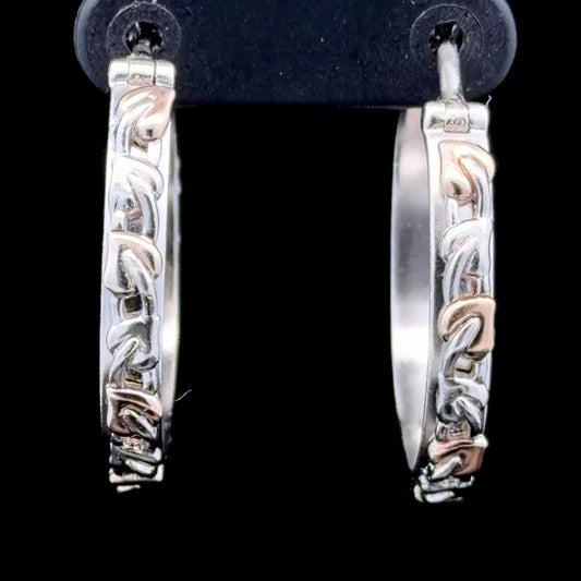 Clogau Silver Tree Of Life Hoop Earrings