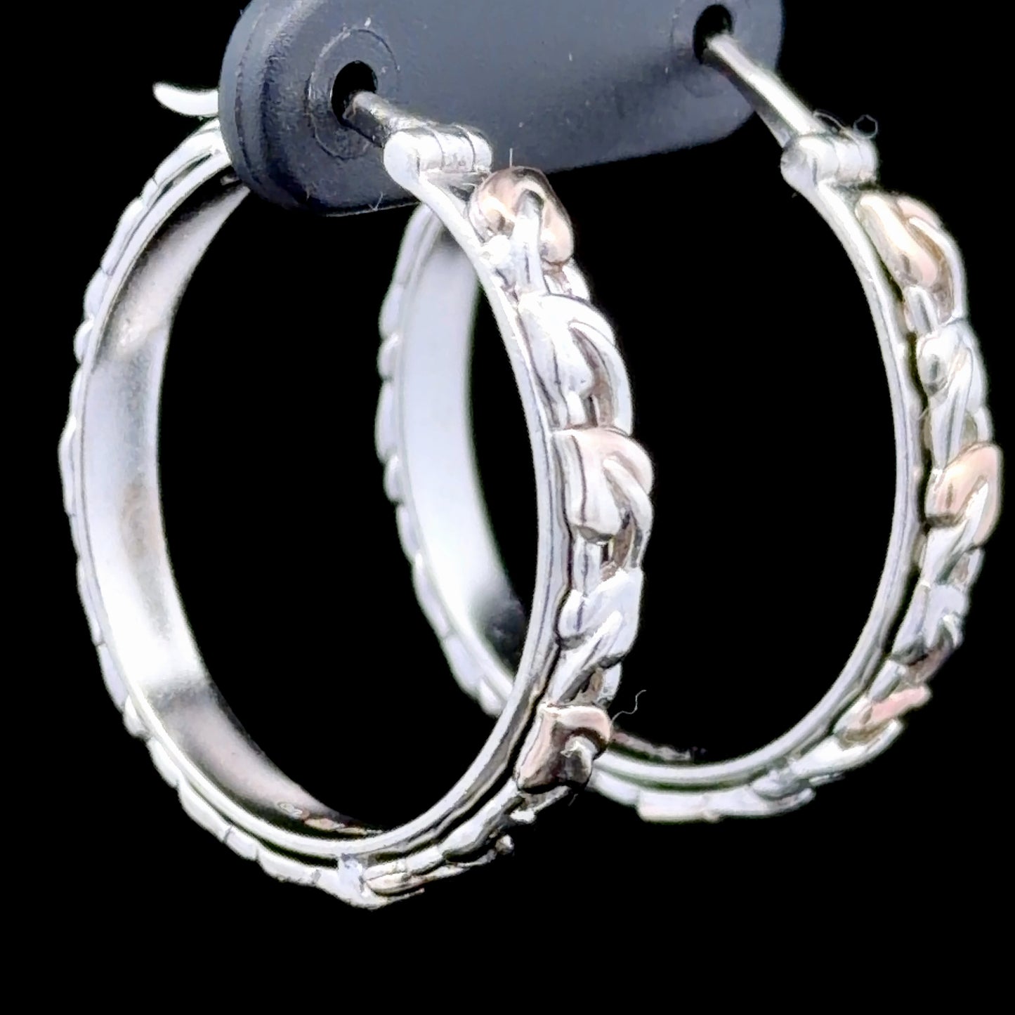 Clogau Silver Tree Of Life Hoop Earrings