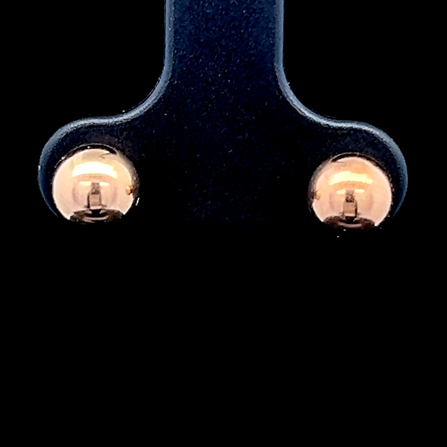 9K Yellow Gold Ball Studs