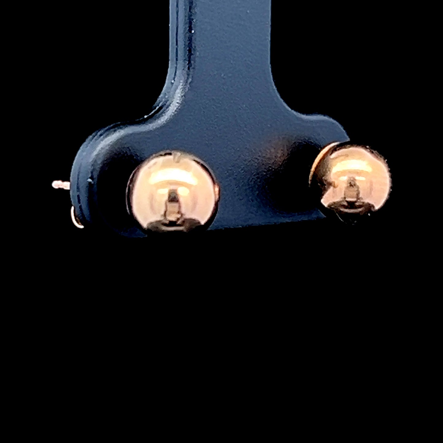 9K Yellow Gold Ball Studs