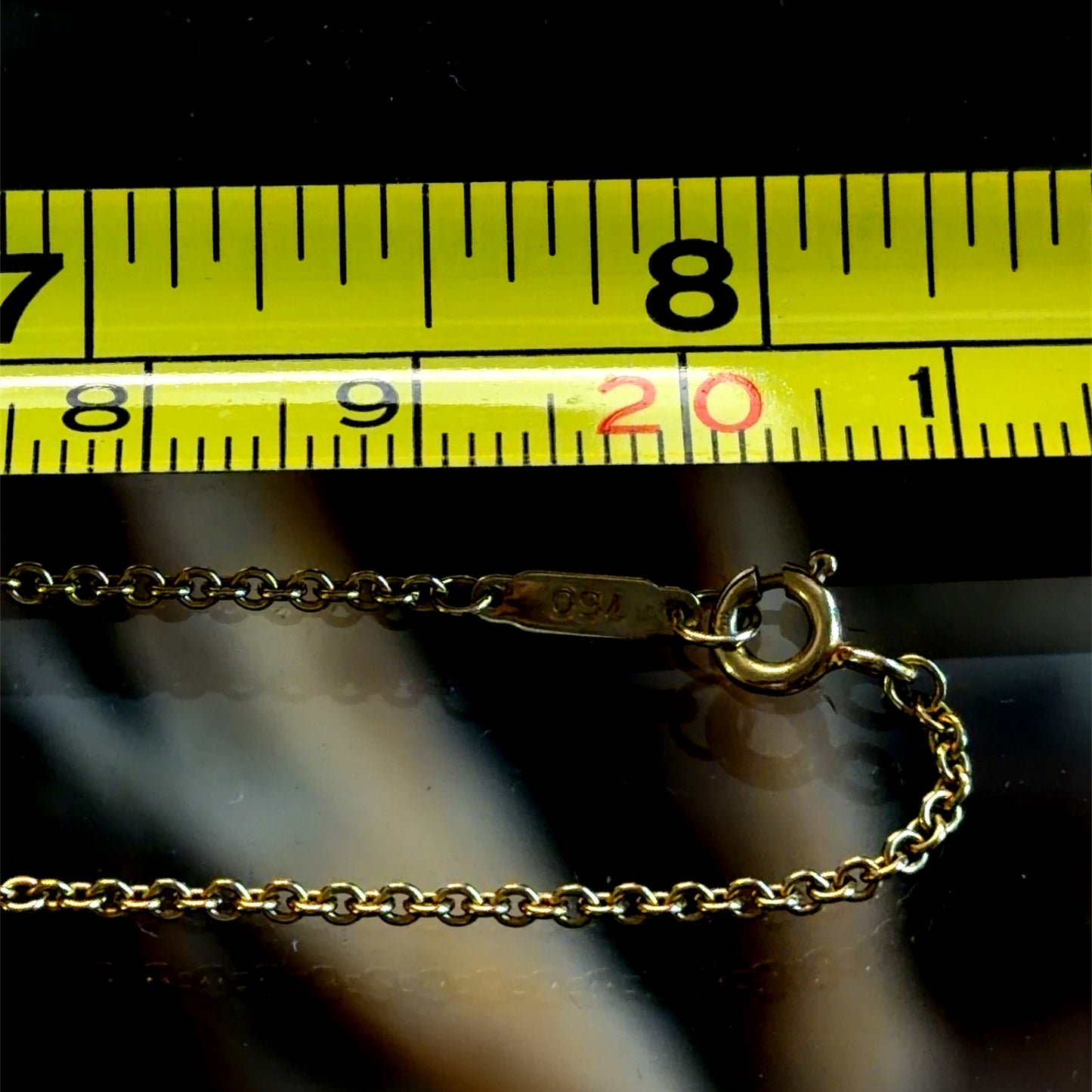 18K Yellow Gold Tiffany Heart