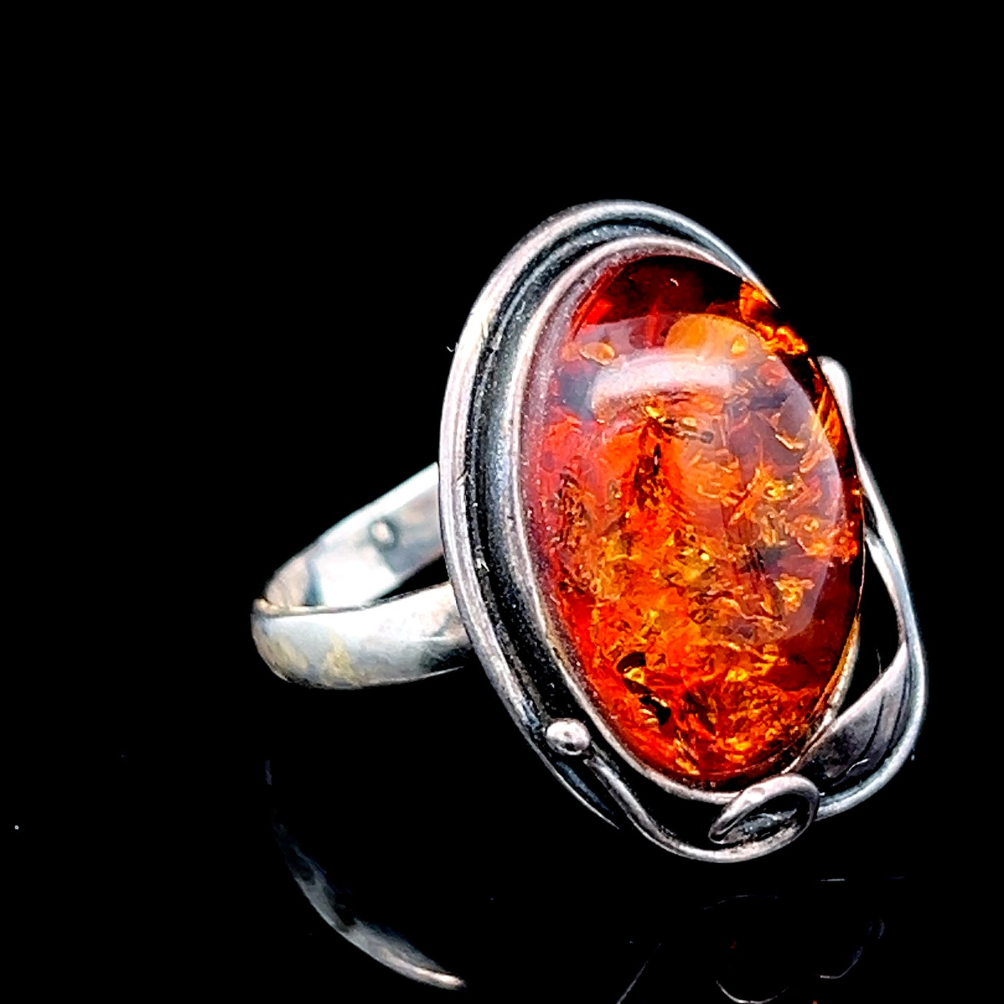 Silver Ornate Ring
