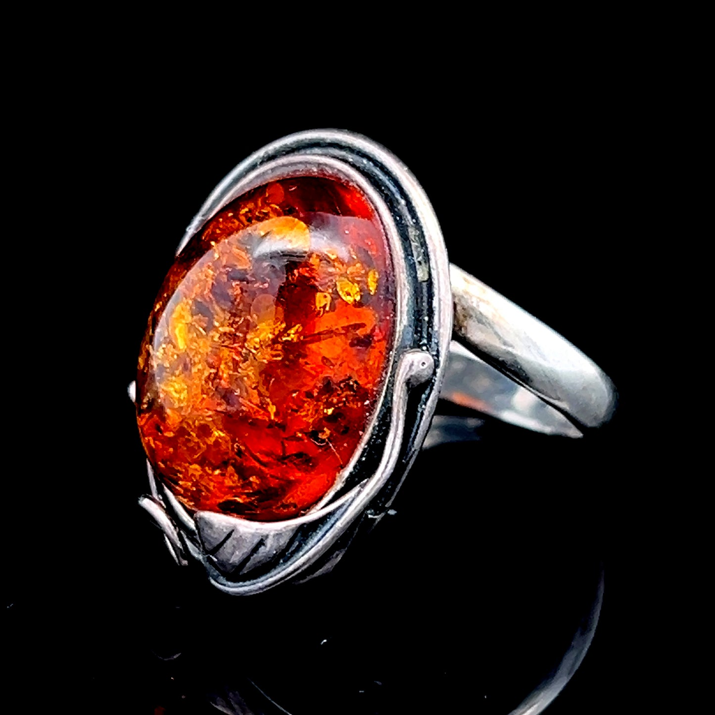 Silver Ornate Ring