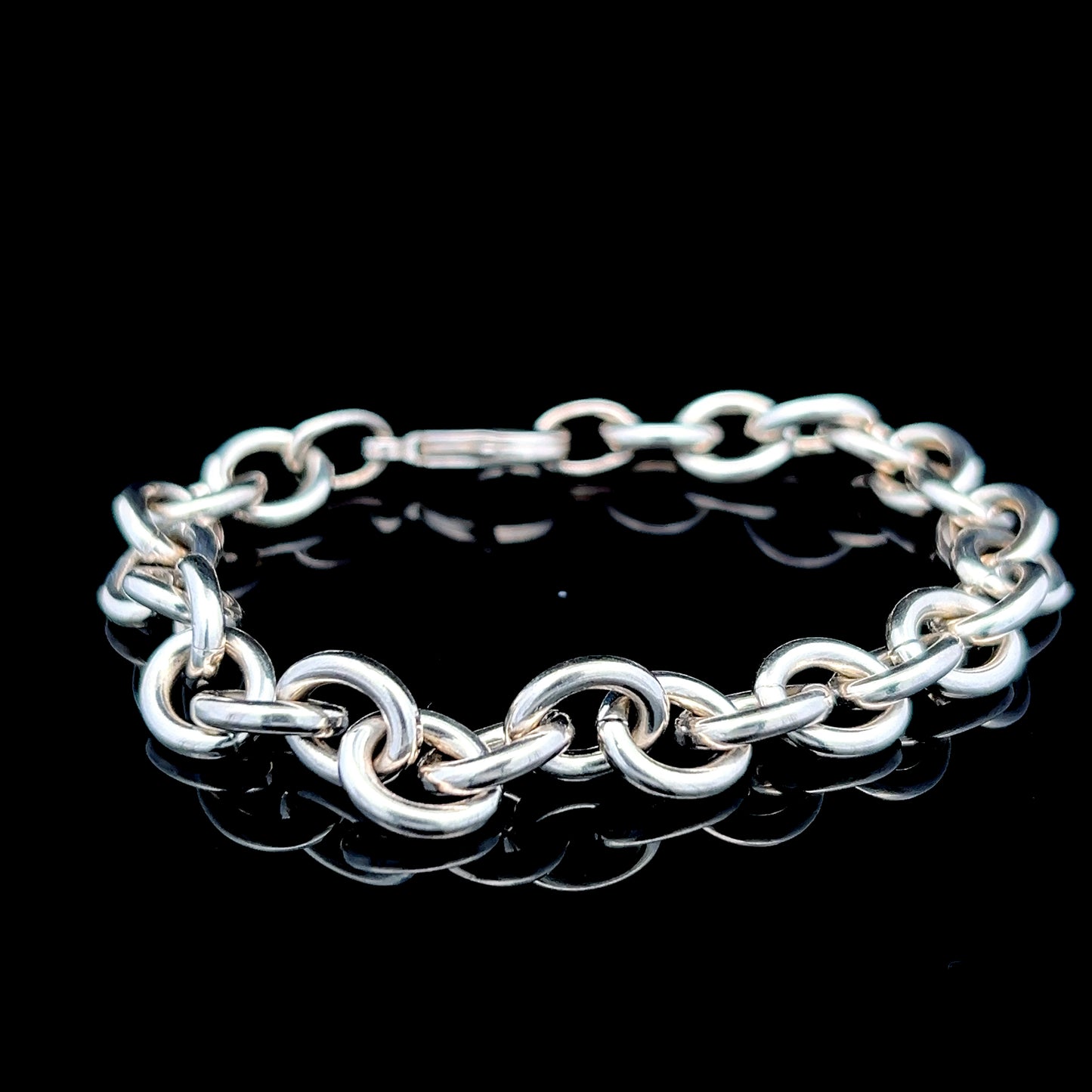 Silver Chunky Chain Bracelet