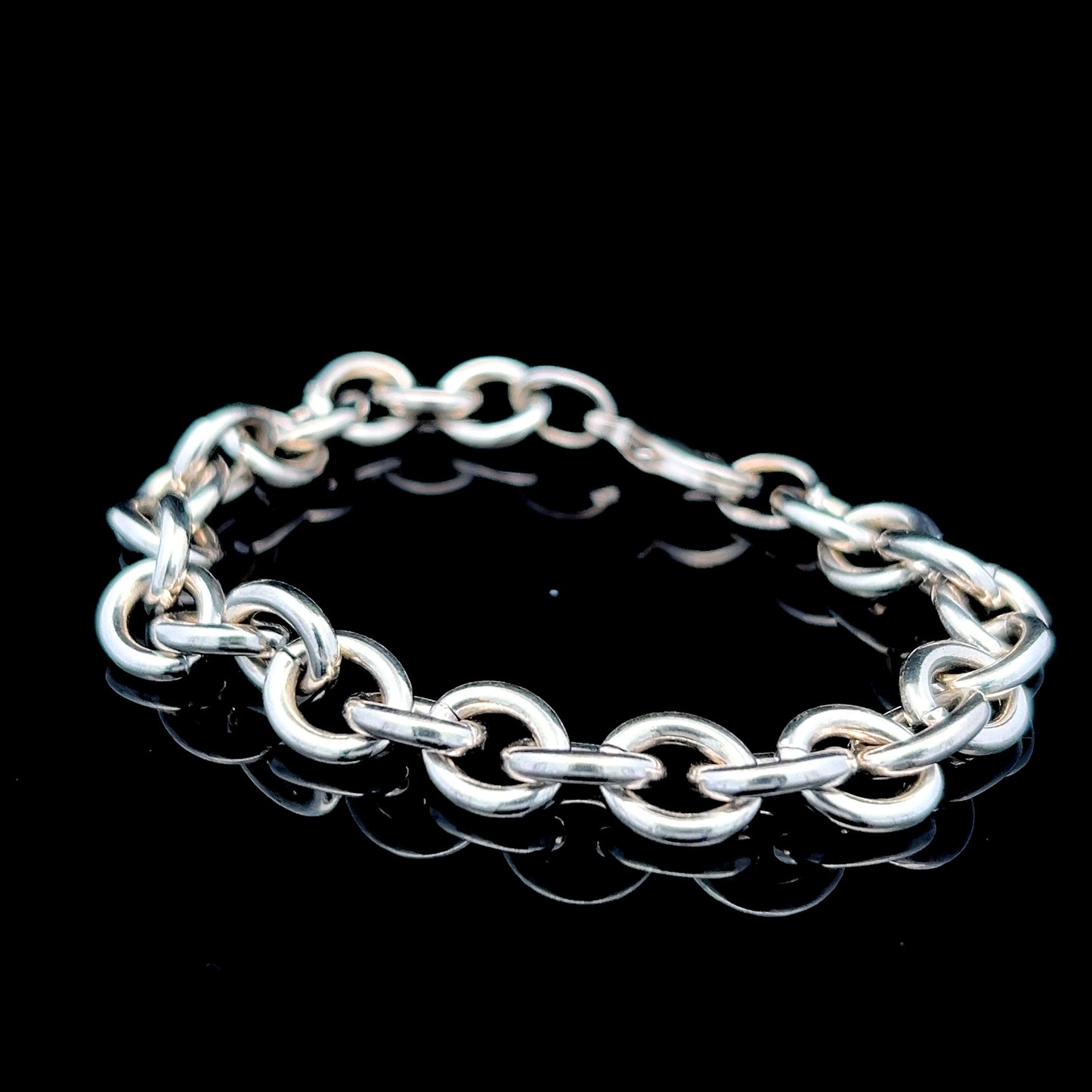 Silver Chunky Chain Bracelet