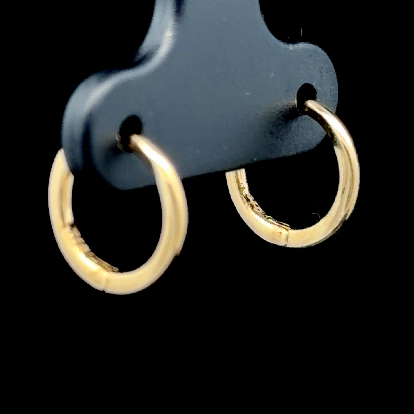9K Yellow Gold Huggies