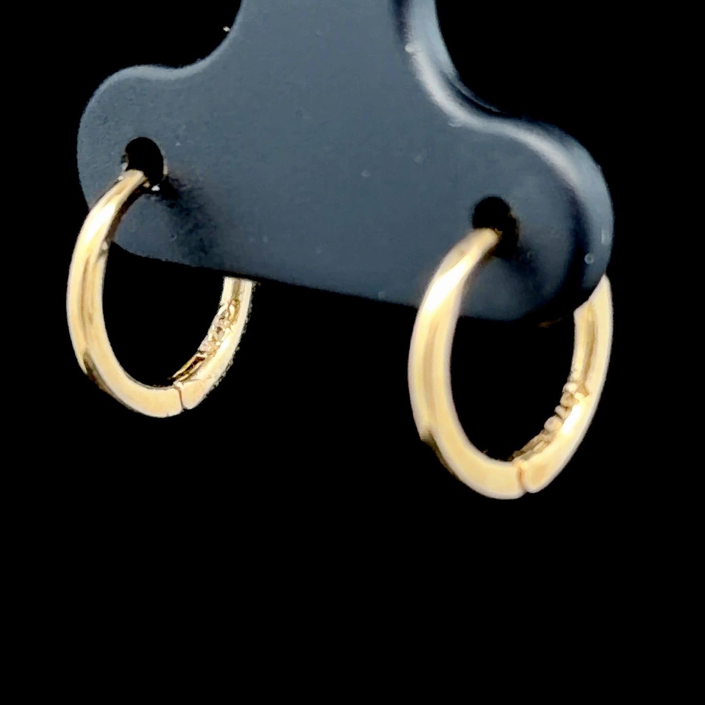 9K Yellow Gold Huggies