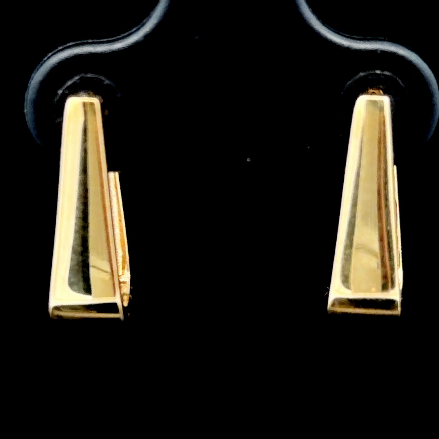 9K Yellow Gold Huggies