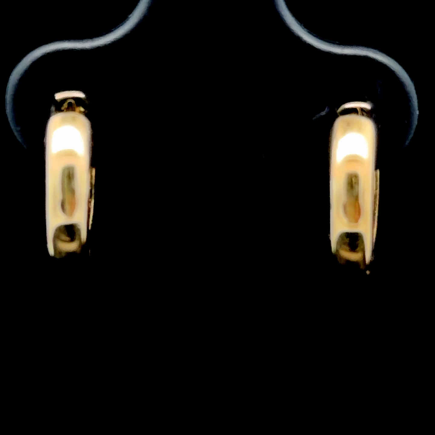 9K Yellow Gold Huggies
