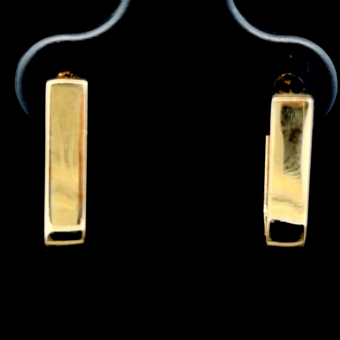 9K Yellow Gold Huggies