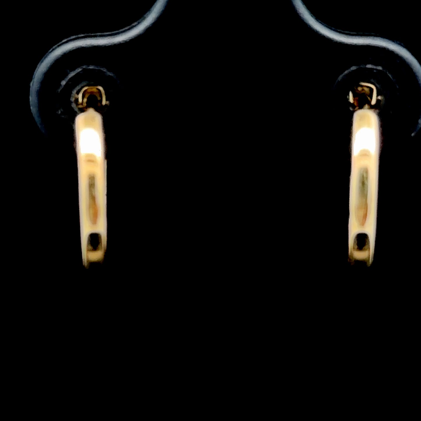 9K Yellow Gold Huggies