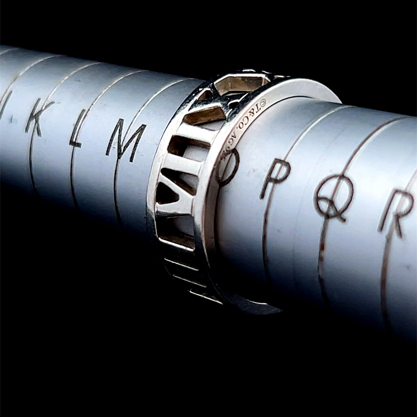 Tiffany Silver Atlas Ring