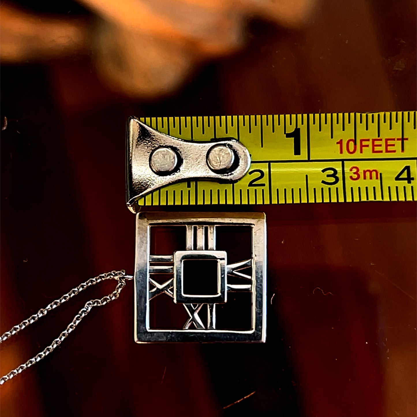 Tiffany Silver Atlas Pendant