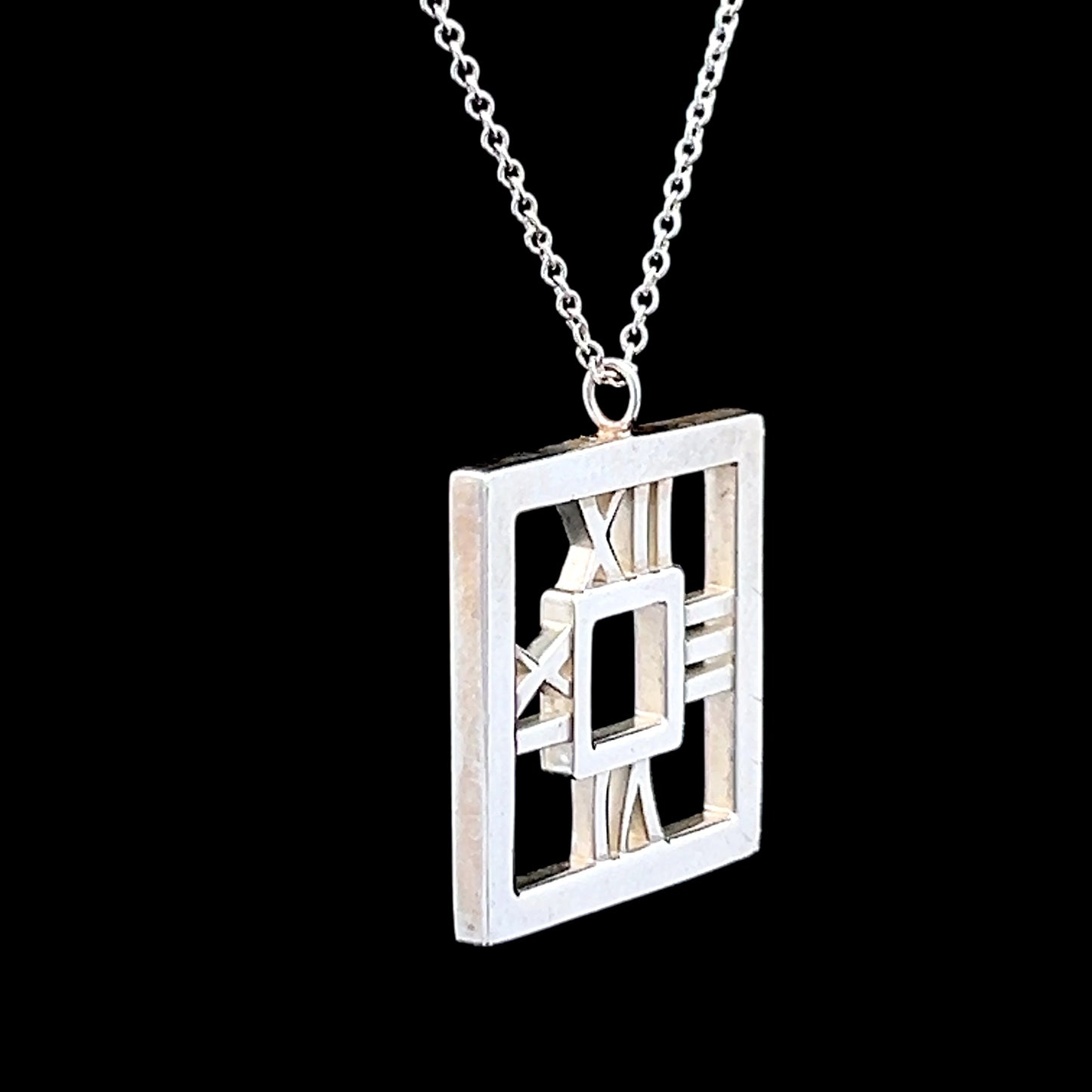 Tiffany Silver Atlas Pendant