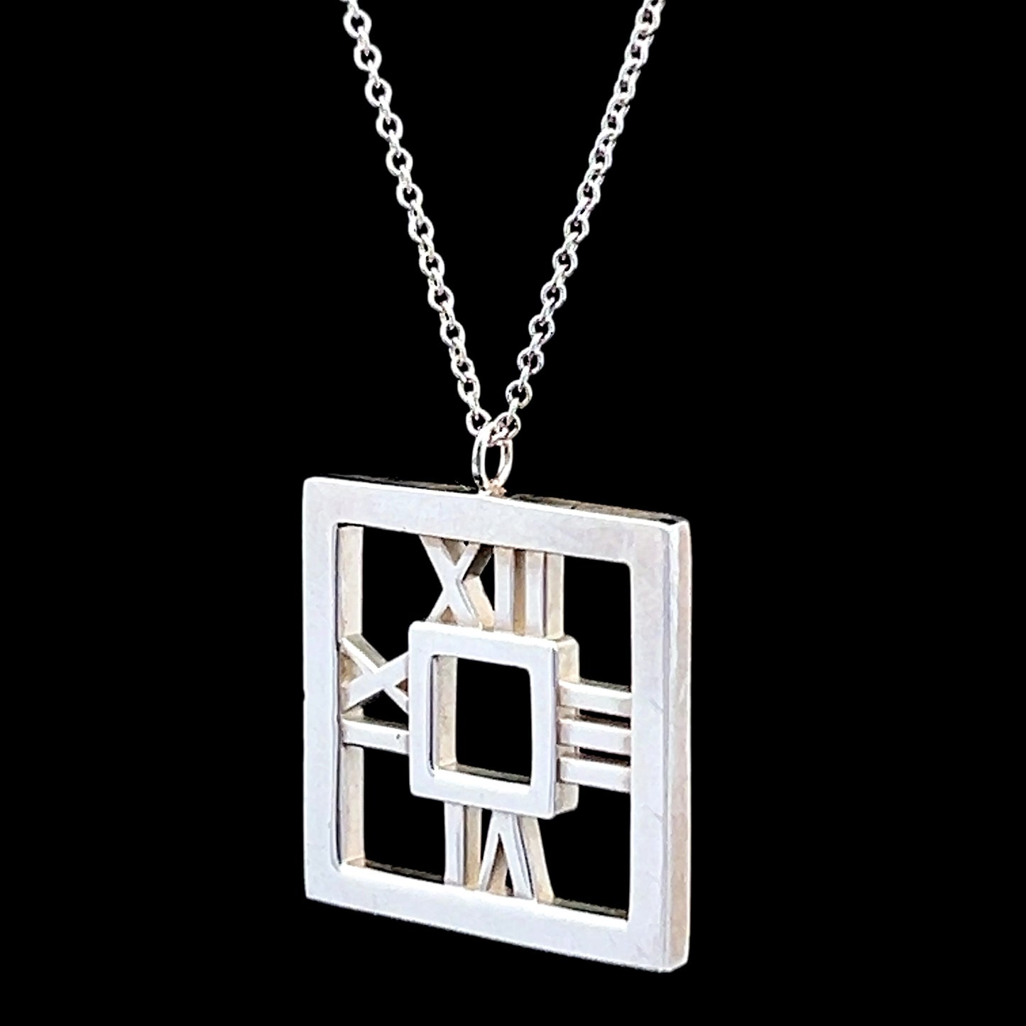 Tiffany Silver Atlas Pendant