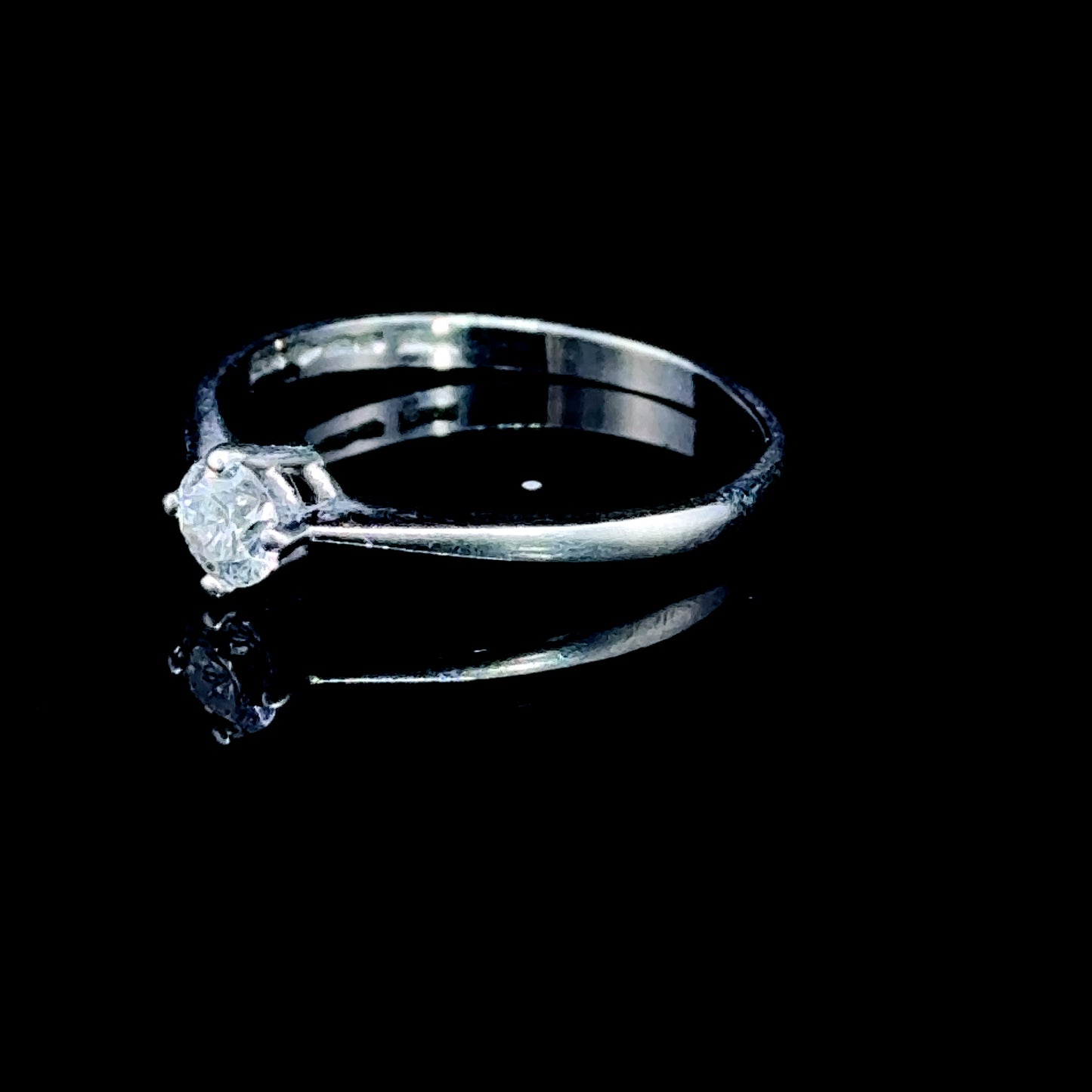 Platinum Diamond Solitaire Ring