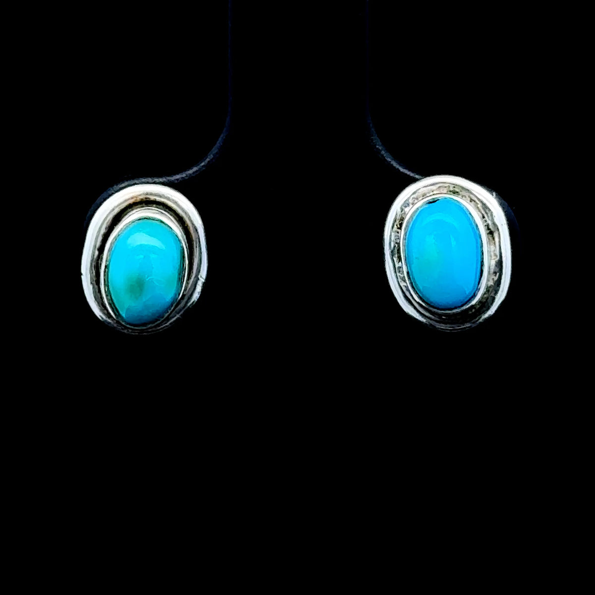 Silver Turquoise Studs