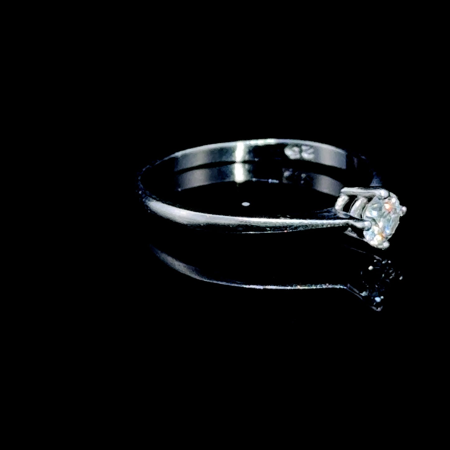 Platinum Diamond Solitaire Ring