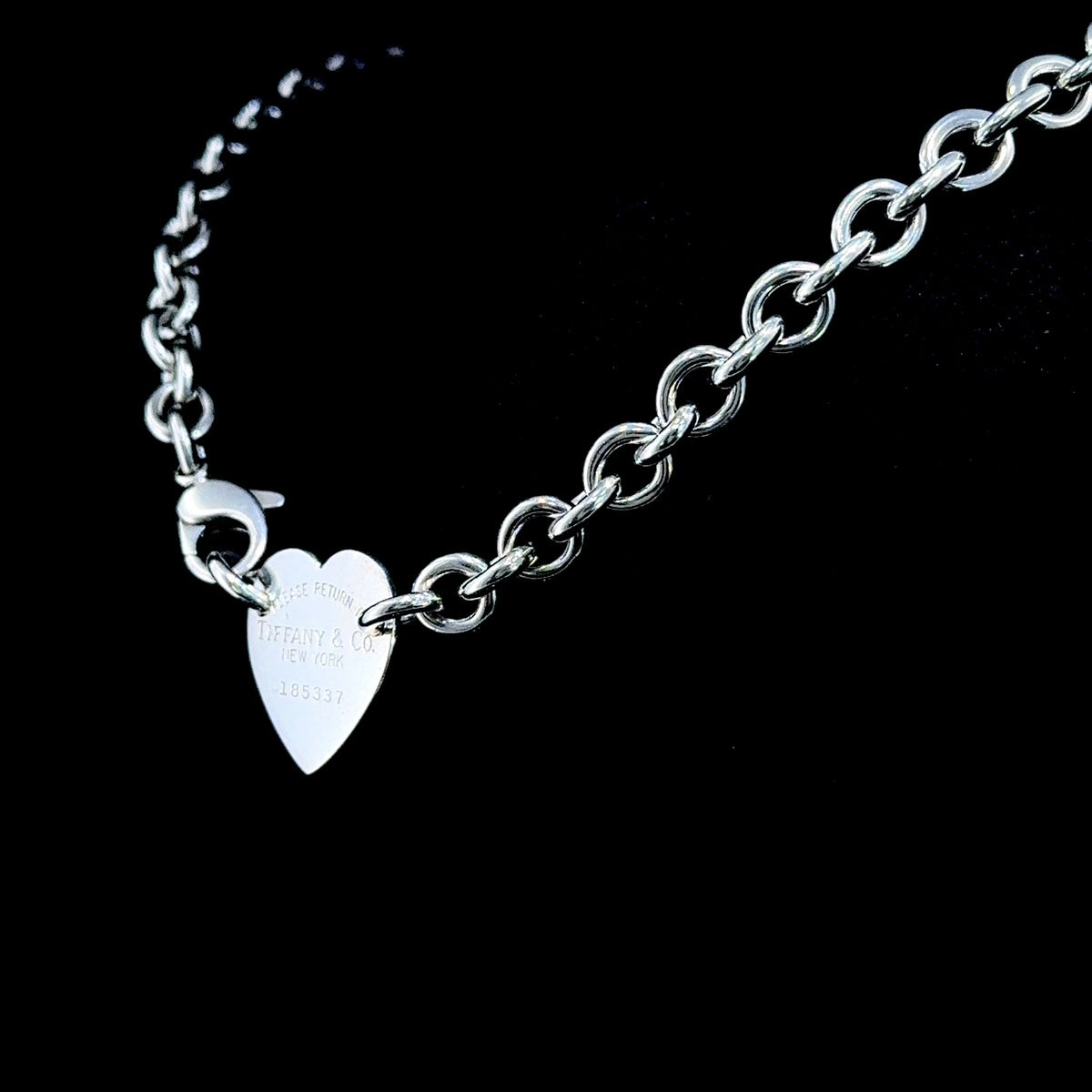 Return to Tiffany & Co Silver Heart Necklace