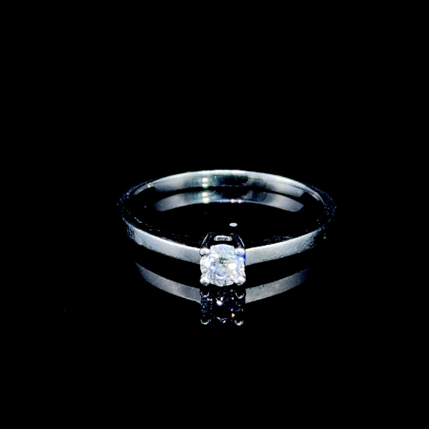 Platinum Diamond Solitaire Ring