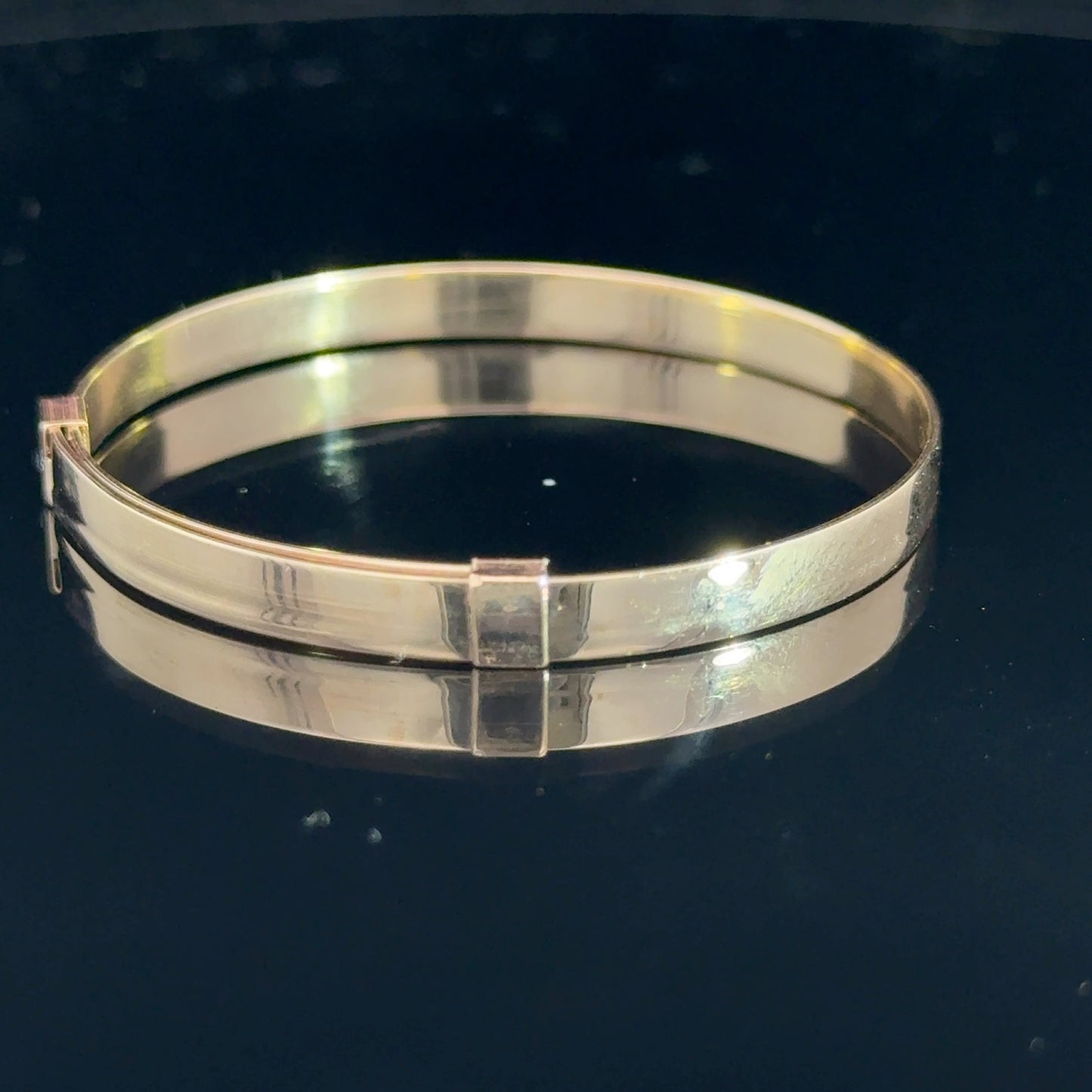 9K Yellow Gold Baby's Expandable Bangle