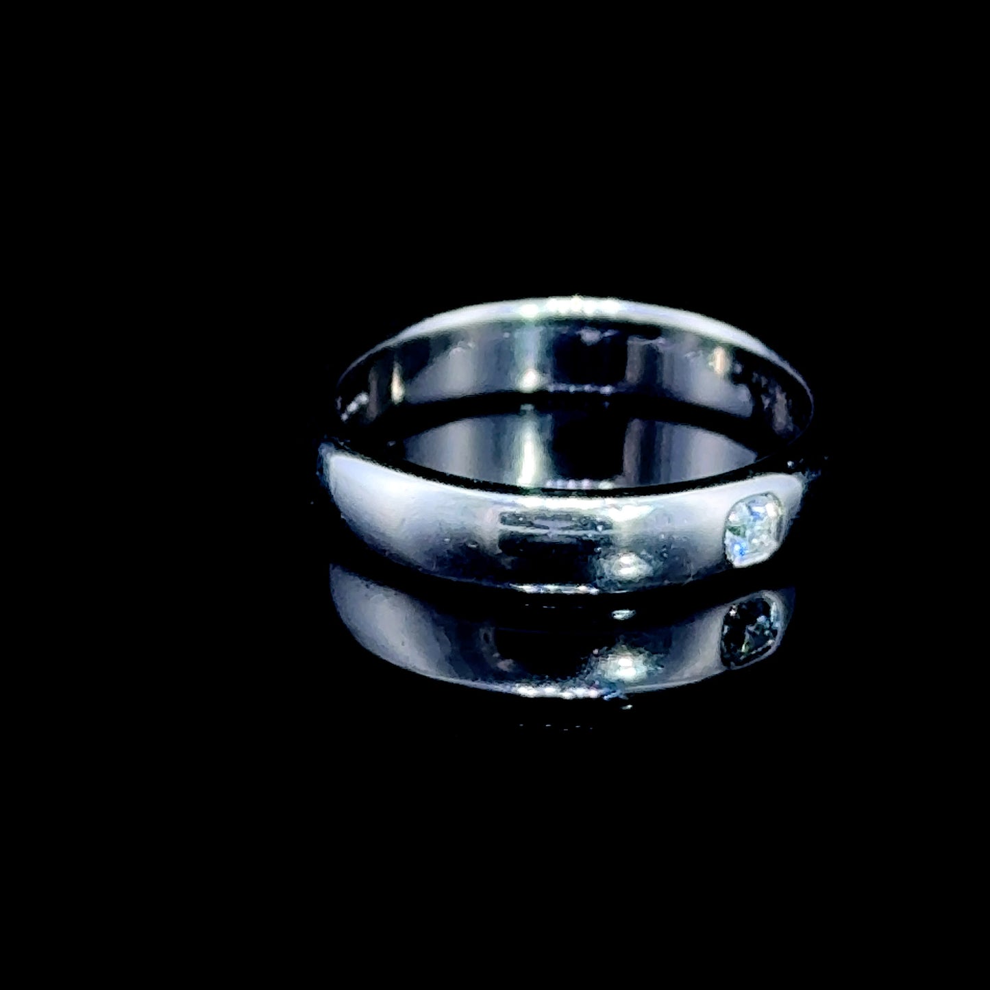 Tiffany & Co Platinum Lucida Diamond Band
